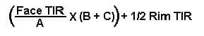 rear feet rim and face alignment formula