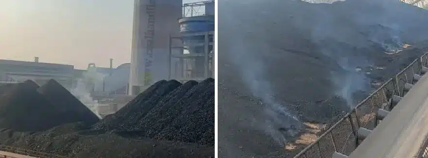 Spontaneous Combustion of Coal Stockpile